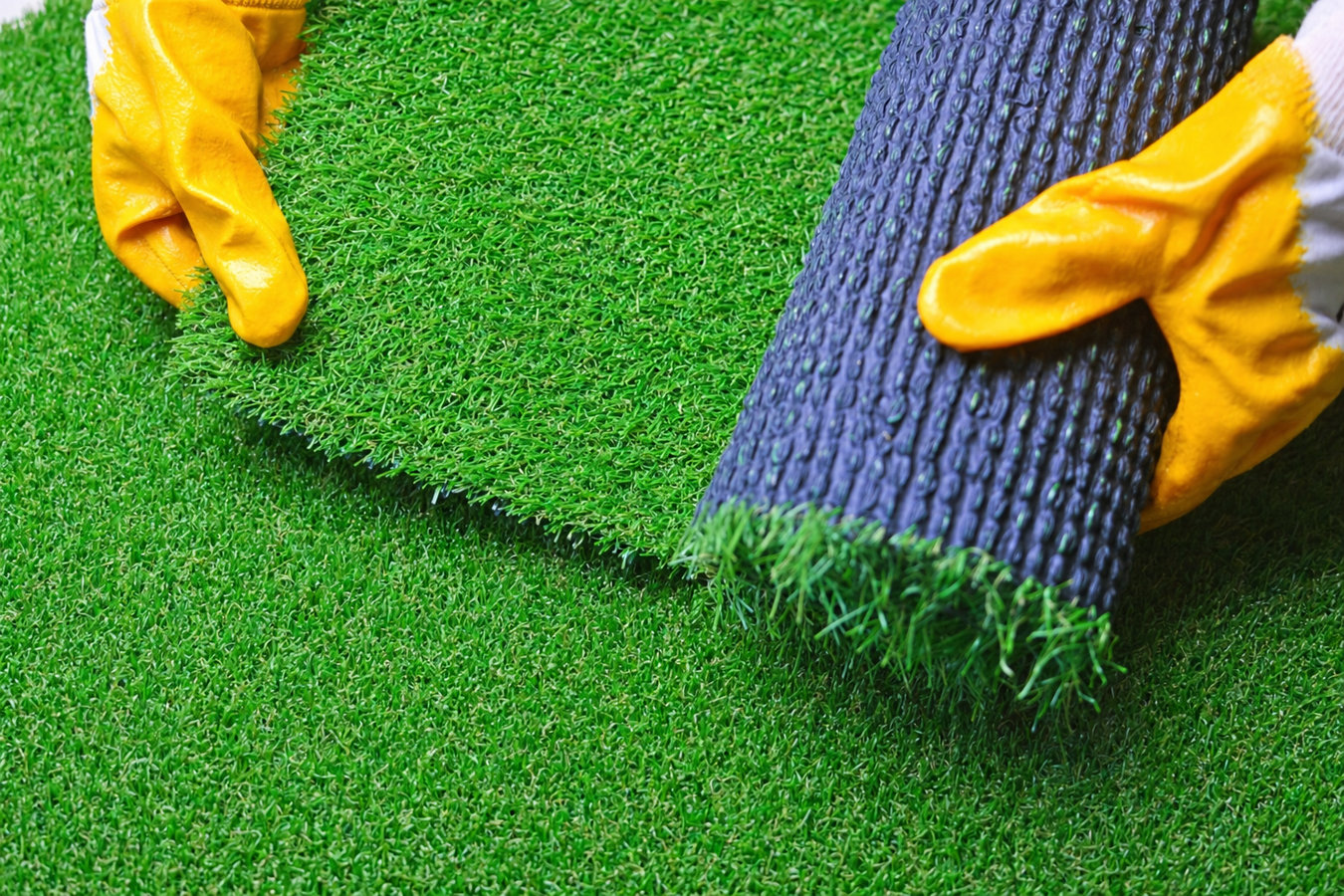Synthetic lawn turf in San Pablo, CA