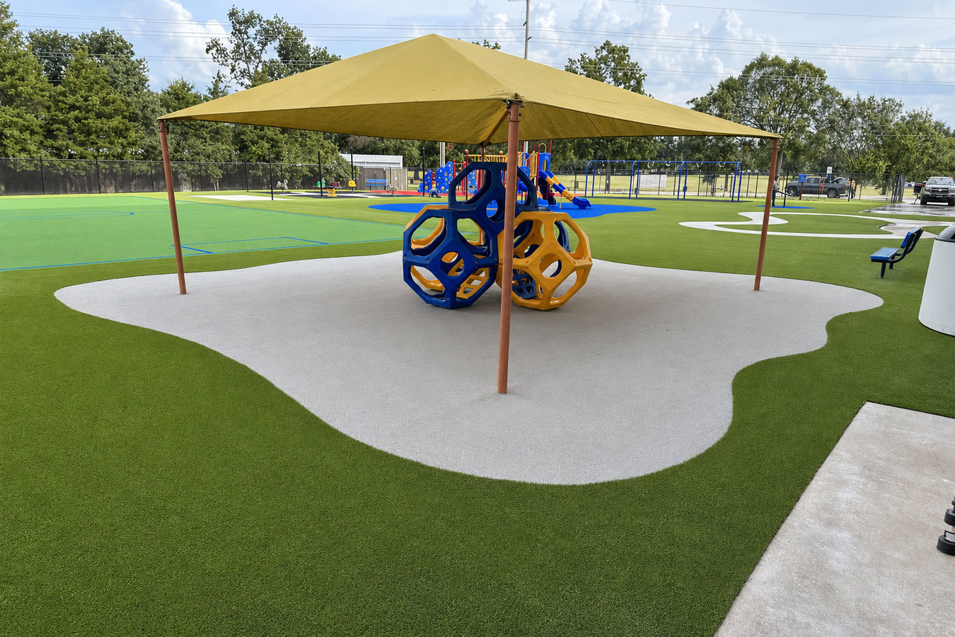 Turf for playgrounds in San Pablo, CA